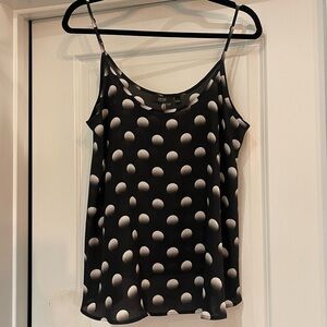 ⭐️Apt. 9 Black and White Polka Dot Camisole